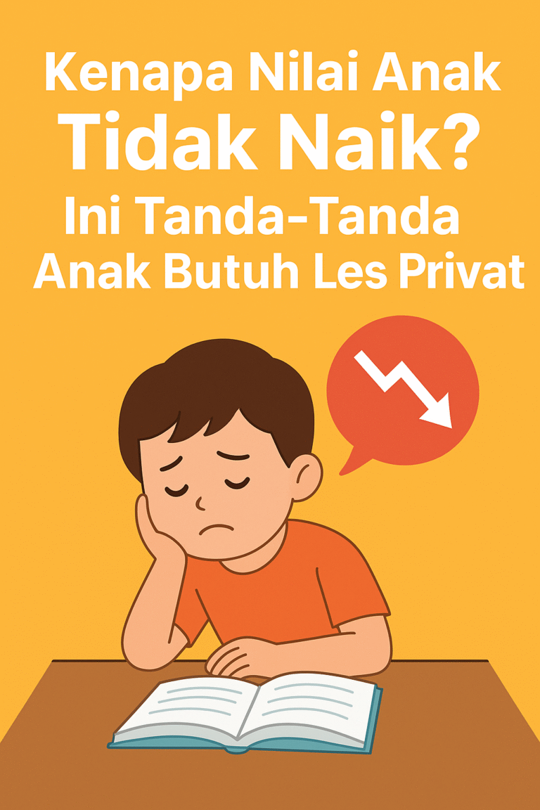tanda anak butuh lesprivat